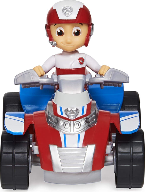 Paw Patrol, Ryder’s Rescue ATV Vehicle with Collectible Figure, for Kids Aged 3 and up...