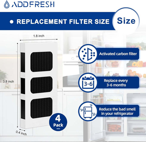 Refrigerator Air Filter Replacement Compatible with Paultra2 Frigidaire PureAir Ultra 2 - Pure Air Ultra 2 - Pureair Ultra ii and Electrolux - Par...