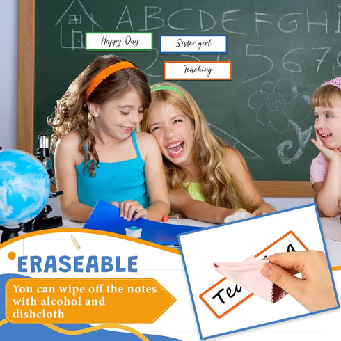 16 Pcs Classroom Schedule Magnets Reusable Today's Schedules Magnetic Course Labels with Dry Erase Blank Magnetic Labels for Bulletin Board Whiteb...