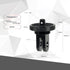 Aluminum Camera Tripod Mount Adapter,2pcs ¼-20 Conversion Adapter for Tripod, Suitable for GoPro Hero/Sony/ Insta360 X3/ Sjcam/Action Camera and O...
