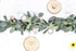 DearHouse 6.2 Feet Eucalyptus Garland Artificial Silk Eucalyptus Leaves Vines Handmade Garland Greenery Wedding Home Backdrop Arch Wall Decor...