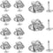 50 Pairs Metal Pin and Pin Backings, 8mm Length 4mm Width Blank Pins for DIY Enamel Pins Jewelry Gift Craft Making...