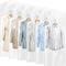 50 Pack Plastic Dry Cleaning Bags, 60x120 cm Dry Cleaner Bags Plastic Clear, Dust-proof Plastic Garment Bags for Dry Cleaner, Home Storage, Travel...