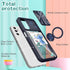 Joyleop (2in1 for Samsung Galaxy A13 5G Case Cartoon Cute Painter for Girls Pretty Women Teen Kids Girly Phone Covers Blue Pattern Design with Sli...