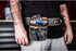 Dickies Heavy-Duty Padded Work Belt for Contractors, Quick-Release Buckle, Adjustable, 3-Inch Width, Holds Most Tool Belt Pouches, Grey/Tan...