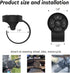 Bluetooth Media Button Steering Wheel Wireless Remote Control for Car Bike Motorbike Boat IPX6 Waterproof Compatible for iPhone Samsung Galaxy Any...