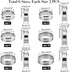 UNICRAFTALE Stainless Steel Blank Core Ring Settings Finger Ring Blanks for Inlay Comfort Grooved Finger Ring Round Empty Ring for Jewelry Making...