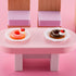 Skylety 33 Pieces 1:12 Dollhouse Miniature Decoration Accessory Dollhouse Miniature Kitchen Tableware Plastic Mini Plate Dishes Cups Bowl Set Micr...