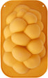 Silicone Braided Challah Mold - Medium - Braided Oval Challah Pan - Challah Bread Baking Mold - No Shaping Required...