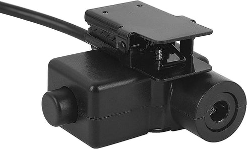 7.0 NATO US 2 Pin K1 U94 PTT Invisio Tactical Headphone Adapter Compatible for Baofeng Kenwood Peltor(Black,Military Wired)...