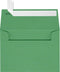 LUXPaper 4Bar A1 Invitation Envelopes | Peel & Press | 3 5/8" x 5 1/8" | Holiday Green | 80lb. Text | 50 Qty...