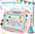 FLY2SKY Magnetic Drawing Board Kids Magnet Drawing Board Travel Size Toddler Toys Sketch Writing Colorful Erasable Sketching Pad Holiday Birthday ...
