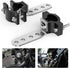 Nilight Motorcycle Light Bar Tube Clamp Bracket Fit from 0.7 to 1.2Inch Round Tube Mounting Brackets Offroad LED Light Pods Front Fork Lights Roof...