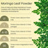 Moringa Leaf Powder - Freeze Dried & True Green 100% Pure Moringa Leaves Powder - Single Origin Organic Moringa Oleifera Leaf with Essential Amino...