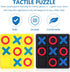 Toe Game Board 2 Boxes Noughts and Crosses Game Kids Toe Game Strategy Board Game for Kids Adult...