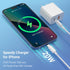 USB C Charger iPhone Charger Fast Charging 3Pack 20W PD+QC3.0 USB A Dual Port Wall Charger Block with 6FT USB C to Lightning Cable Compatible with...