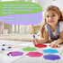 8 Pcs Hexagon Shape Magnetic Dry Erase Board Hexagon Small Dry Erase Board Magnet Dry Erase Boards 4 Pcs Dry Erase Marker for Teachers Students, S...