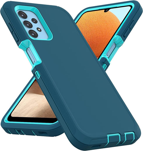 for Samsung Galaxy A32 5G Case,Shockproof Dustproof Case for Samsung Galaxy A32 5G (Blue)...