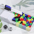 102Pcs Blank Game Board Markers and Game Card Stands with 2Pcs dice,Black and Blue Marker Pens for DIY Board Game Party Favor Home or Office...