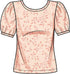 Simplicity Misses' Scoop Neck Knit Top Packet, Code 9272 Sewing Pattern, Sizes XXS-XXL, White...