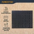 POWERTEC Router Bit Storage Inserts for 110 Bits, 50PCS 1/2" and 60PCS 1/4" Shank Router Bits, Routers Bit Holder, Bits Organizer with High Densit...