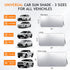 Windshield Sun Shade Car Window Shade UV Reflector Keeps Vehicle Cool Folding Sun Visor Heat and Sun Reflector (Ultra-Large 70 x 35 inches)...