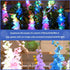 Solar Garden Lights - Newest Version Solar Delphinium Lights, Solar Lights Outdoor with 2 Lighting Modes,Yard, Patio, Pathway Garden Decoration, L...