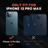 NTG Designed for iPhone 12 Pro Max Case, Heavy-Duty Tough Rugged Lightweight Slim Shockproof Protective Case for iPhone 12 Pro Max 6.7 Inch, Purpl...