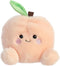 Aurora® Adorable Palm Pals™ Mellow Peach™ Stuffed Animal - Pocket-Sized Play - Collectable Fun - Pink 5 Inches...
