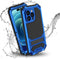 JGY iPhone 14 Pro Max IP68 Waterproof Case iPhone 14 Pro Max Military Metal Stand Case with Screen Protector Slim Full Cover Rugged Durable Shockp...