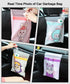 Car Trash Bag, ZIRANSHU 60pcs Cartoon Stick-on Disposable Trash Bag, Leakproof Vomit Bag, Beauty Garbage Bag, Adhesive Trash Bags for Cars, Kitche...
