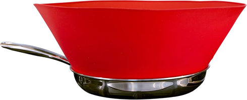 Frywall 10 (Medium) - Red - Splatter Guard, as Seen on Shark Tank...
