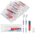 Disposable Toothbrushes with Toothpaste Individually Wrapped, Travel Kit whit Plastic Zip Bag,Toothbrush Head Cover, Bulk Toothbrush for Homeless,...