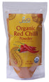 Jiva Organics Organic Red Chili Powder 7 ounce Bag - Extra Hot, Ground Indian Chillies, 100% Natural & Non-GMO...