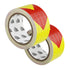 Max Brite Reflective Tape, 30 Feet x 2 Inch Honeycomb Reflector Tape, Safety Reflective Tape for Trailers, Trucks, Equipment, Yellow and Red Refle...