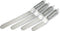 NewlineNY Professional Baker’s All Stainless Steel 4 Spatula Set – 6” 8” 10” and 12” Offset Blades for Better Icing Frosting Decorating...