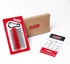 Assorted screwdrive bits, 2 In. Square #1, #2, #3, S2 Steel, 10 pieces...