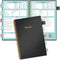 Recipe Book to Write in Your Own Recipes, Blank Recipe Notebook with Tabs for Family Cooking Lover, 120 Pages Recipe Organizer, 8.5 x 5.5", Black...