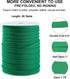 Bias Tape Double Fold 1/2 inch, Double Fold Bias Binding Tape 55 Yards (Green) and 4 Pieces Sewing Fabric Chalks for Crafts, Sewing, Seaming, Hemm...