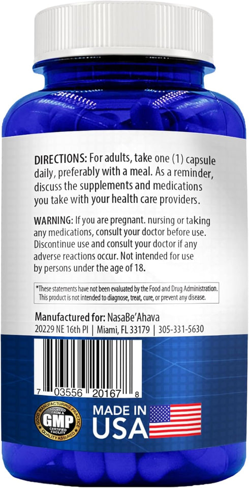 CoQ10 200mg Capsules | Vegan Friendly Coenzyme Q10 200mg from Easy Absorption Ubiquinone Supplement for Skin Heart and Energy Support | Made in Th...