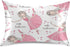 AUUXVA Girl Satin Pillowcase for Hair and Skin, Queen Size Ballet Ballerina Princess Pillow Sham with Envelope Closure Decorative Pillow Cover for...