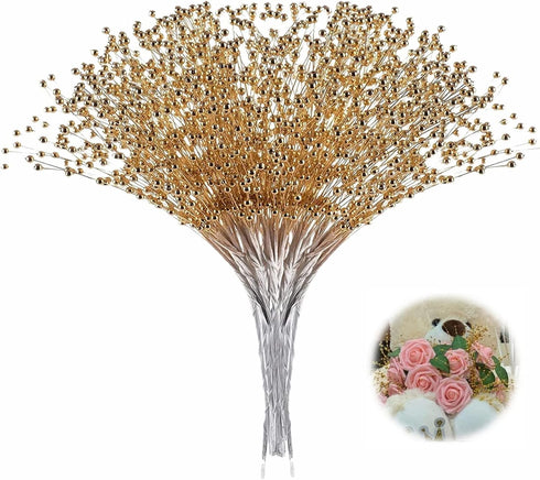 XINHUIDALSQ 100Pcs Pearl Bouquet Party Decoration Pearl String Beaded Garland – 4mm Beads Garlands for Christmas Decoration Wedding Party Decorati...