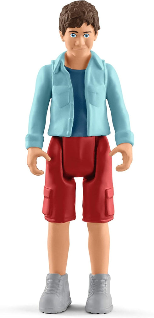 Schleich Farm World 4-Piece Playset for Kids Ages 3+, Walking with Labrador Retriever...