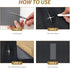 6 Pieces Upholstery Patch Sofa Couch Carpet Scratches Velvet Patch Repair Self Adhesive Flannel Fabric Furniture Car Seats Jeans Hand Bag Jackets,...