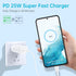 Type C Charger Fast Charging, 25W USB C Fast Wall Charger with 5FT Android Phone Charging Cable for Galaxy S24 Ultra/S24+/S24/S23 Ultra/S23/S22 Ul...