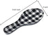 UPware Melamine Spoon Rest Spoon Holder Kitchen Utensil Holders 9.625 Inch for Kitchen Counter Dining Table (Gingham Black)...