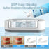 Ultrasonic Retainer Cleaner Solution for Sonic Denture Cleaner-Professional Cleaning of Retainers, Invisible Aligners, Mouth Guards, Night Guards,...