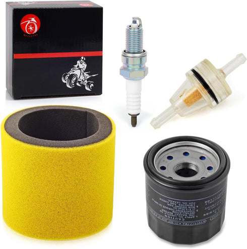 Air Filter Foam Oil Filter Spark Plug For Kawasaki Prairie 300 400 KVF300 KVF400 2x4 4x4 1998-2002...