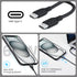 pitaka USB C to USB C Cable, Nylon Braided USB C Charger Cable, 3.94ft USB C Cable for iPhone 15, Samsung Galaxy S Seires, Pixel, PS5 Controller, ...