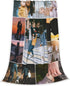 Custom Blankets with Photos Collage Personalized Throw Blankets with Picture and Text Soft Flannel Blankets Bed Throws Gift for Baby Kid Family Fr...